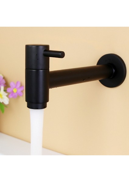 G1/2 Inç Duvara Monte Uzatmak Bahçe Açık Mutfak Banyo Musluk Soğuk Su Lavabo Musluğu Sot Hortum Dokunun (Yurt Dışından) indirimleri