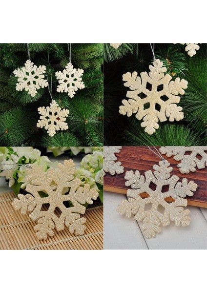 3 Adet Noel Kar Tanesi Asın Dant Noel Noel Dekorasyonu Süsler (Boş) (Yurt Dışından) modelleri