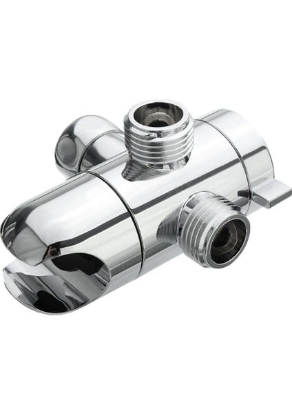 Sabit ve El Duş Başlığı Için Banyo Duş Kolu Yönlendirici Adaptör Tutucu (Yurt Dışından)