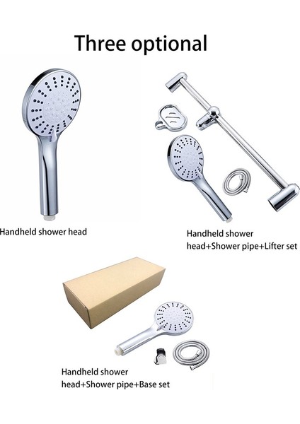 Ha Handhold Püskürtücü Duş Başlığı Seti 5 Mod Nozul Yağış Jet Sprey Yağmurlama (Yurt Dışından) fırsatları