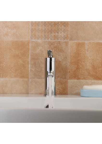 Tapcet Sıcak ve Soğuk Şelale Banyo Havzası Musluk Tek Kulplu Evye Mikser Dokunun Krom - (Yurt Dışından) fiyatları