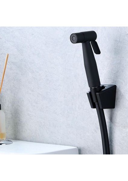 Memesi Duş Siyah Tuvalet Bide El Püskürtücü Duş Başlığı Paslanmaz Çelik Hijyenik Kapatma Püskürtücü Banyo Aksesuarları (Yurt Dışından) indirimleri