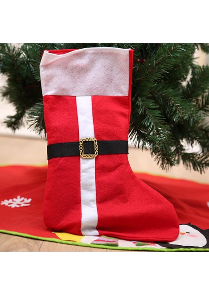 Noel Çorabı Noel Baba Çorabı Asmak Çorap Hediye Noel Dekorasyon Parti Süsleri (Yurt Dışından) fiyatları
