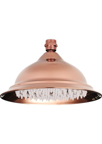 Pratik 8 Inç Retro Antik Kırmızı Bakır Yuvarlak Banyo Banyo Yağış Duş Başlığı Yeni (Yurt Dışından) fiyatları