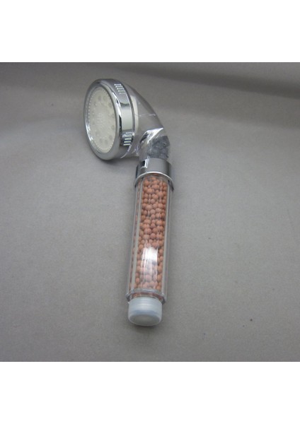 Ha Anyon Moda El Duş Başlığı Ev Banyo 7 Renk Değişen-Gümüş ve Şeffaf (Yurt Dışından)