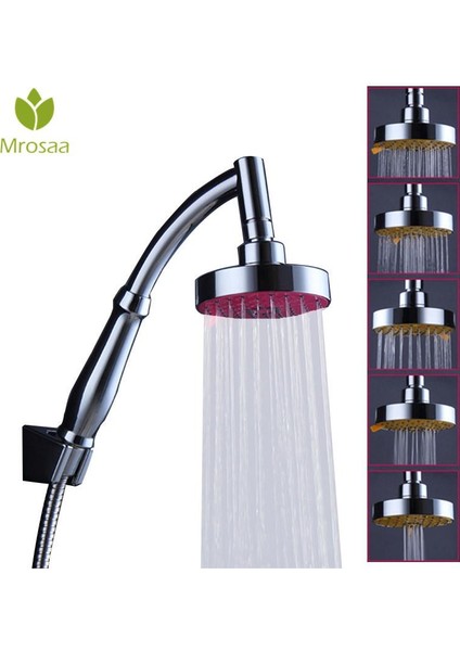 4 Inç 5 Püskürtme Modu Yuvarlak Yağmur Duş Başlığı 270 Derece Dönebilen Su Tasarruflu Basınçlı Üst Püskürtücü - Turuncu (Yurt Dışından) fiyatları