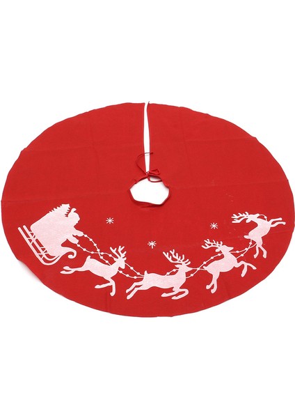 100 cm Kırmızı Noel Ağacı Etek Noel Baba Ağacı Etek Noel Dekorasyon Malzemeleri Süsleme (Yurt Dışından) modelleri