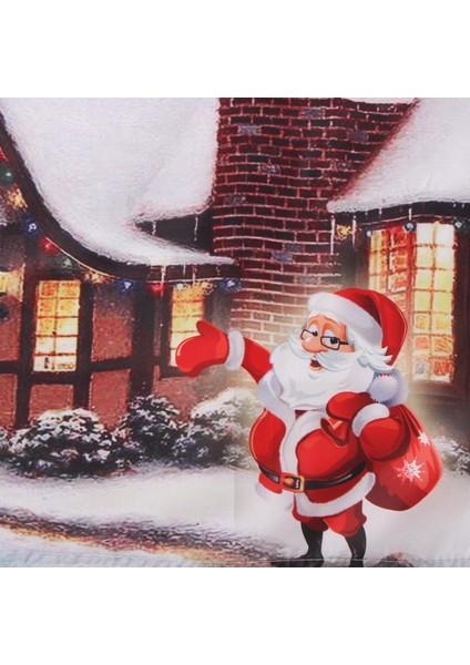 3x5 Mutlu Noeller Noel Baba Ren Geyiği Yazı Bayrağı 3'x5' Ev Banner (Yurt Dışından) modelleri