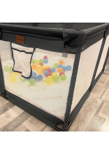 Bambu Konforlu 120x120 Cm Sünger Oyun Parkı Oyun Alanı Bebek Yatağı modelleri