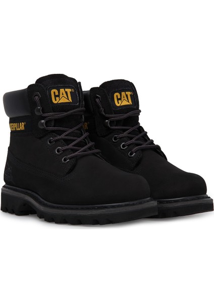 Caterpillar Colorado Black Siyah Nubuk Erkek Bot