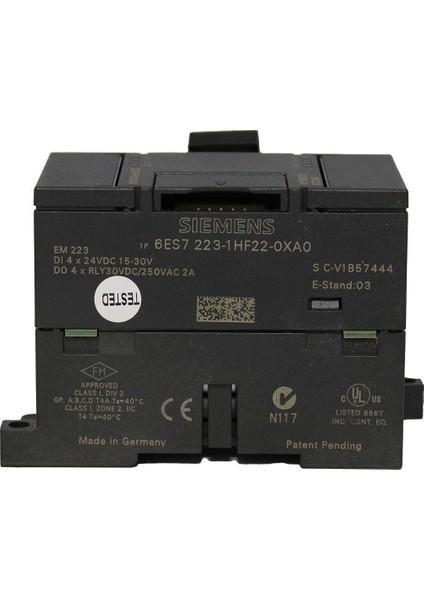 6ES7223-1HF22-0XA0, 6es7 223-1HF22-0XA0 Sımatıc S7-200, I/o Em 223,CPU, 4 Dı/4 Do Yeni Kutu Kapalı