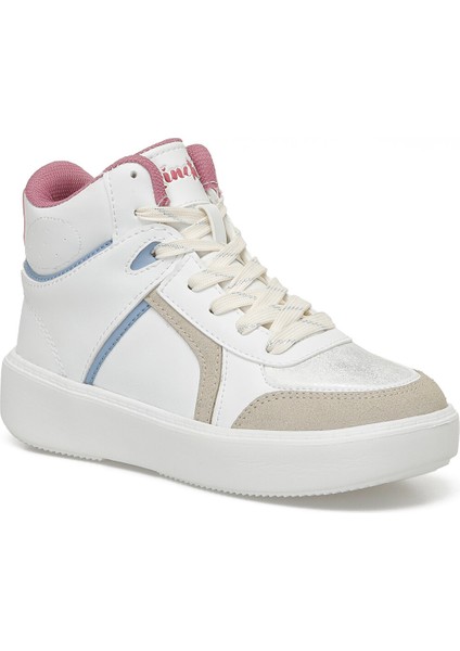 Lalı Hı 3pr Krem Kız Çocuk High Sneaker