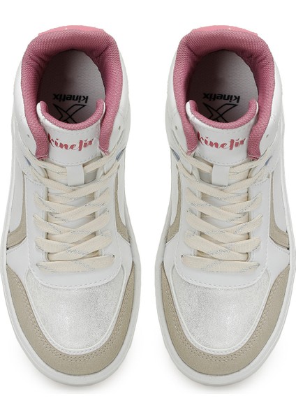 Lalı Hı 3pr Krem Kız Çocuk High Sneaker