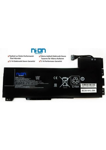 Hp M9R62AV Notebook Bataryası