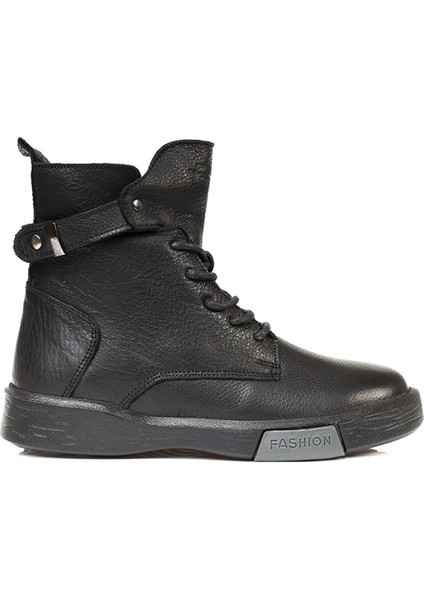 30900 Kadın Hakiki Deri Sneaker Kısa Bot