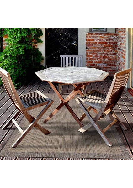 Halıca S-9509 Jüt Sisal Bej Kahve Dekoratif Halı modelleri
