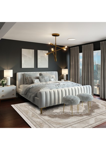 Rodin 19772 80 Premium Akrilik Salon Halısı