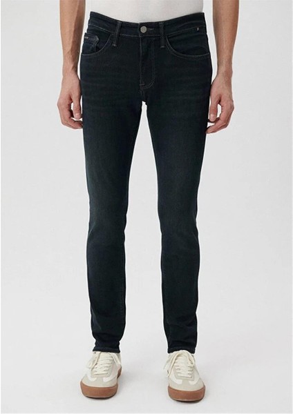 M0042485831 Deep Oıly Green Lıux Black Erkek James Denim Pantolon modelleri