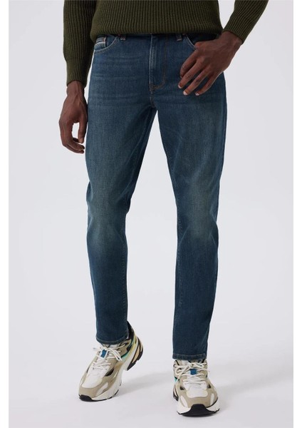 K24 121050 Dn1973 Ferb Nile Blue Stone Jack Erkek Jean Pantolon