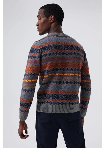 K24 241034 3118 Kiremit Ozark Erkek Kazak modelleri