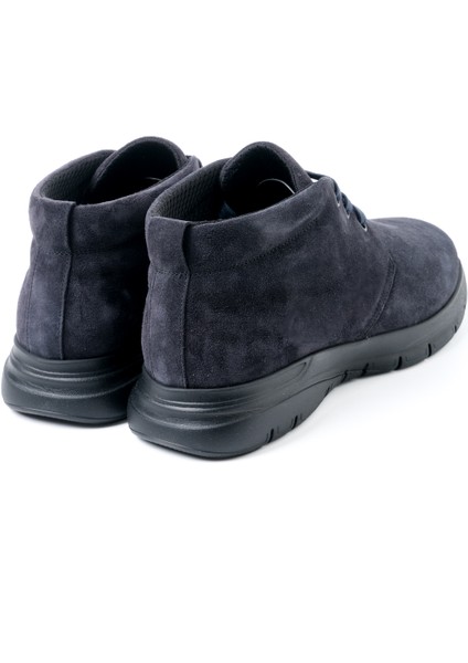 Erkek Bot 19A5 Frau Waxy Desert Boot Blu fırsatları