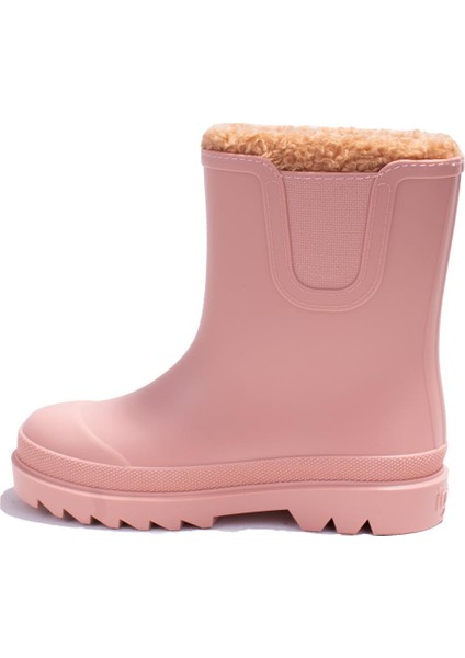 W10290 Tokio Burreguito Nude Ortopedik Kürklü Kız Çocuk Yağmur Çizme modelleri