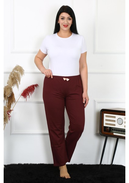 Kadın Pamuklu Büyük Beden Alt Pijama 27498 fırsatları