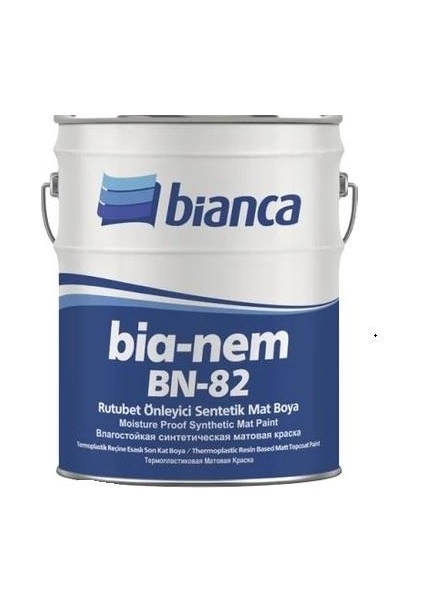 Bianca Bia-Nem BN-82 Rutubet Nem Önleyici Boya 0.75 Lt Beyaz