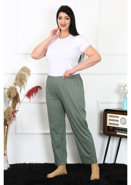 Kadın Pamuklu Büyük Beden Alt Pijama 27493 modelleri