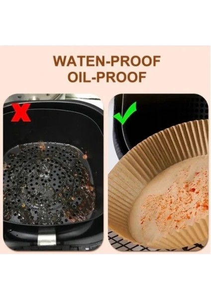 Air Fryer Pişirme Kağıdı Airfryer Yağsız Fritöz Pişirme Kağıdı (50 Adet) modelleri