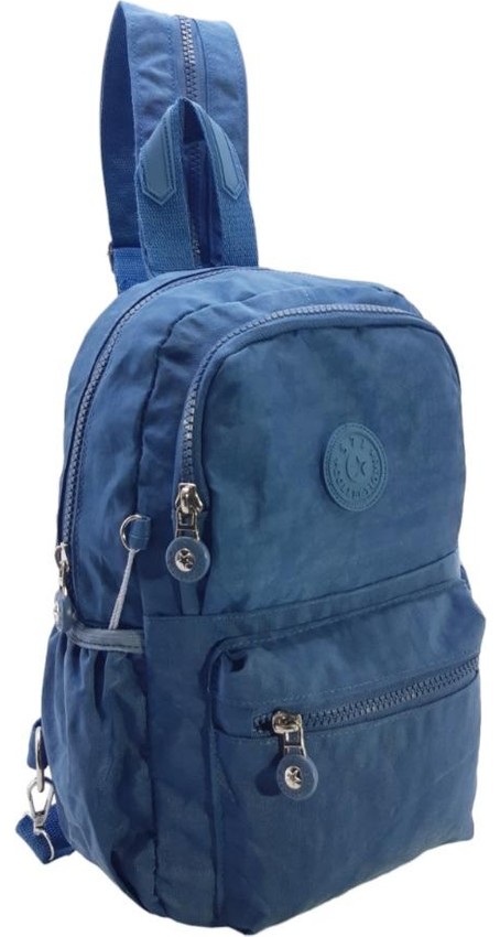Baginn Bodybag Göğüs Çantası Çok Cepli Hafif Klinkır Kumaş Unisex Badybag Sırt Çantası görsel 7