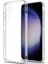 Samsung Galaxy S23 Fe ile Uyumlu Kılıf Şeffaf Kamera Korumalı Esnek Silikon Telefon Kılıfı Kapak 1