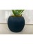 Mini Saksıda Yapay Çiçek Saz Grass Demeti Gerçek Yosunlu Mini Saksı Aranjman 2