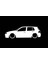 Golf Mk4 Basık Kelebek Cam Stickeri 2 Adet 1