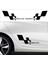 Accent Era Sport Bayraklı Sticker Seti 2 Adet Kelebek Cam 1