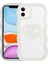 Apple iPhone 11 Kılıf Renkli Kalp Figürlü Ponçik Kapak 1