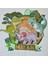Dinozor Temalı Erkek Çocuk Doğum Günü Süsü Dinozor Pasta Süsü Parti Malzemesi Cake Topper (20X21CM) 3