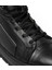 16400 Erkek Siyah Deri Sneaker Bot 4