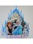 Karlar Ülkesi Elsa Temalı Kız Çocuk Doğum Günü Süsü Elsa Anna Pasta Süsü Parti Malzemesi Cake Topper (26X21"CM) 5