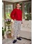 Kadın Uzun Kollu Pijama Takımı 2