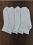4 Çift Kısa Konç Lastiksiz Çorap Pamuklu Dikişsiz Seri 3