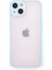 Caseworld Apple iPhone 14 Plus Kılıf Kamera Korumalı Silikon Kenarlı Renkli Düğmeli Arkası Mat Arka Kapak - Turkuaz 1