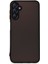 Caseworld Samsung Galaxy A14 Kılıf Kamera Korumalı Silikon Kenarlı Renkli Düğmeli Arkası Mat Arka Kapak - Siyah 1