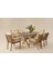 Pure Rattan Bahçe Masa Takımı (6 Kişilik) 1