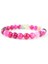 Pembe Akik Taşı Doğal Taş Bileklik – 8 mm 1