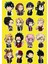 My Hero Academia Sticker Seti Ajanda Telefon Laptop Sticker Seti 16 Adet 1