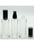 Boş Parfüm Şişesi 50 ml (3 Adet) Siyah Kapak Metal Valf Eyfel Boş Şişe 1