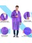 Unisex Yağmurluk Su Rüzgar Geçirmez Çıtçıtlı Kapüşonlu Eva Yağmurluk 2