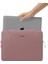 Light A21 13.5 - 14.4 inç Çift Renk Bordo/Pembe Laptop Notebook Çantası - A21D3P1 4