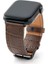 crocco Kahverengi Gerçek Deri Apple Watch Kordon Seri 1-8, Se, Ultra ve Ultra 2 ile Uyumlu 1